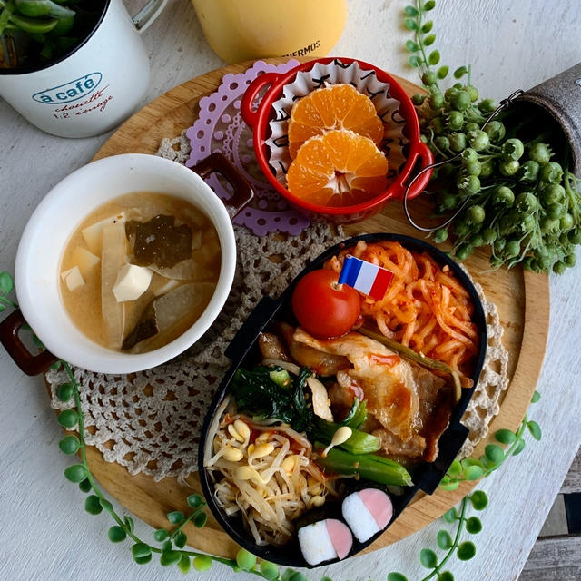 ＊自信作な今日のビビンバ弁当２つ＊