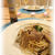 鶏ごぼうの胡麻クリームパスタ＠GABANスパイスドレッシング*