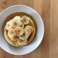 【レシピブログ】バナナリコッタパンケーキの朝食