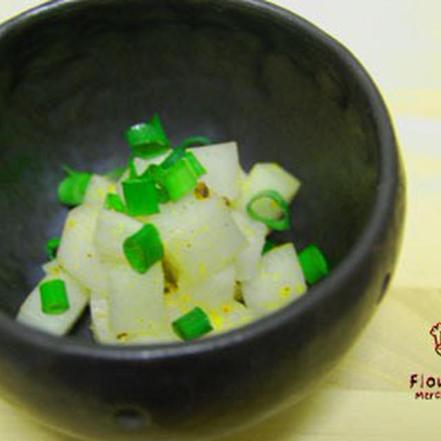 11.03.16 ☆省エネRecipe　大根のだし和え。