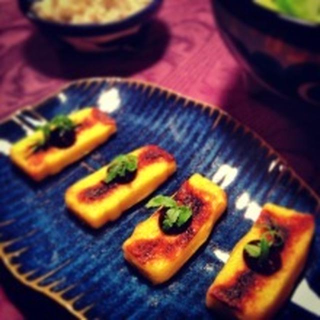 粟麩の味噌焼き(レシピ)
