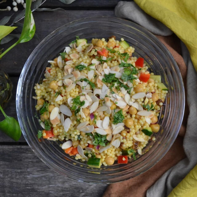 Chickpea and Couscous Salad ひよこ豆とクスクスのサラダ