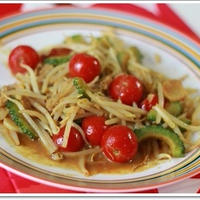 夏野菜のもやし炒め☆