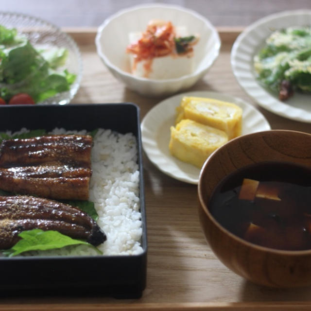 土用の丑の日ごはん2022