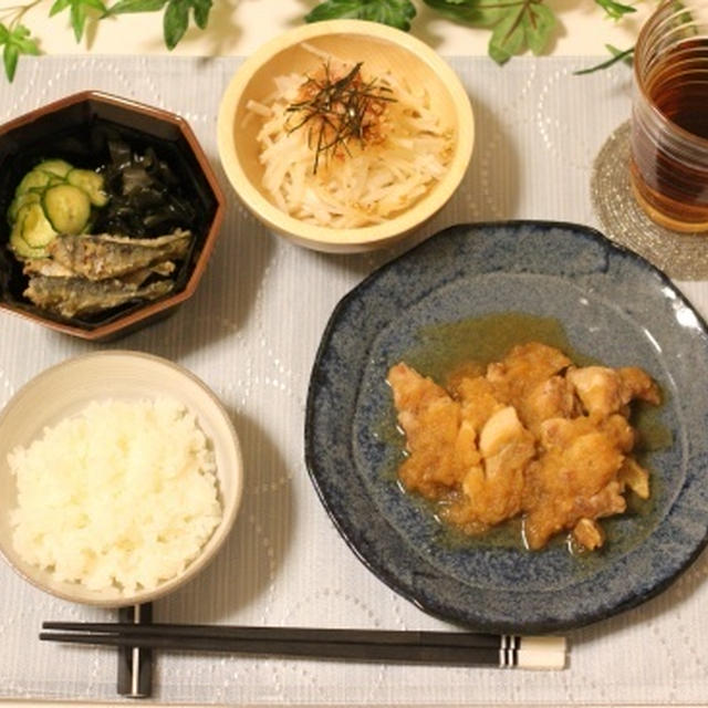 鶏肉の大根おろしソース　レシピ