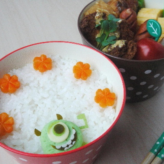 ささみS.フライ＊モンスターズインクのマイクのお弁当