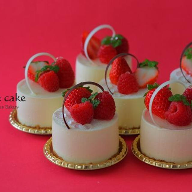 レアチーズケーキ♪