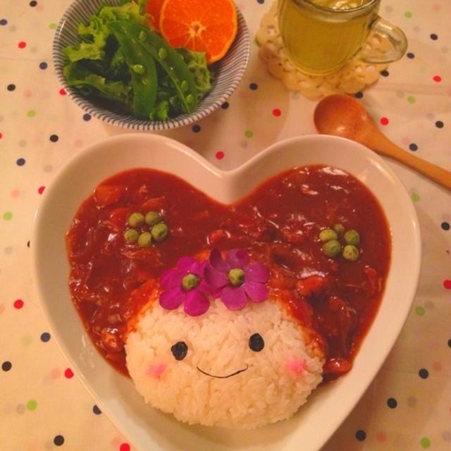 デコ＊ハヤシライスであさごはん