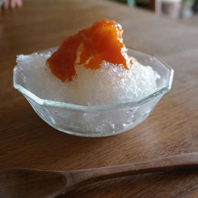 手作り【メロンシロップ】でかき氷！！！