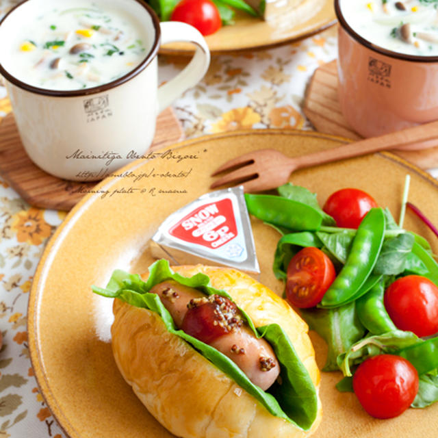 ホットドッグプレート～お家ごはん～
