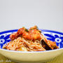 老と茄子の冷たいパスタ＆「お寿司屋さんの後は・・・」