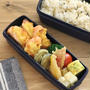 【#高校生弁当】鮭のマヨチーズパン粉焼き弁当♪