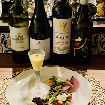 ５月２０日(火)開催【イタリア料理とワインのペアリングを楽しむ会】