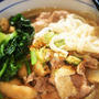 ■麺類【菜の花入りぶっかけ肉うどん】