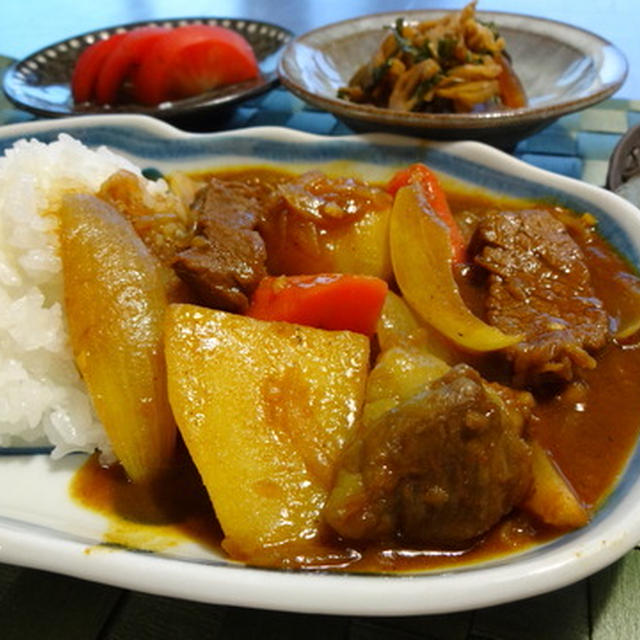 昭和なお父さんカレー＆福神漬け