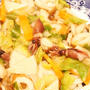 旬の味覚を盛り込んで、ホタルイカ、タケノコの春の餡かけうどん