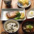 ストウブで、 むかごご飯、ぶりの照り焼き、だし巻き卵など。