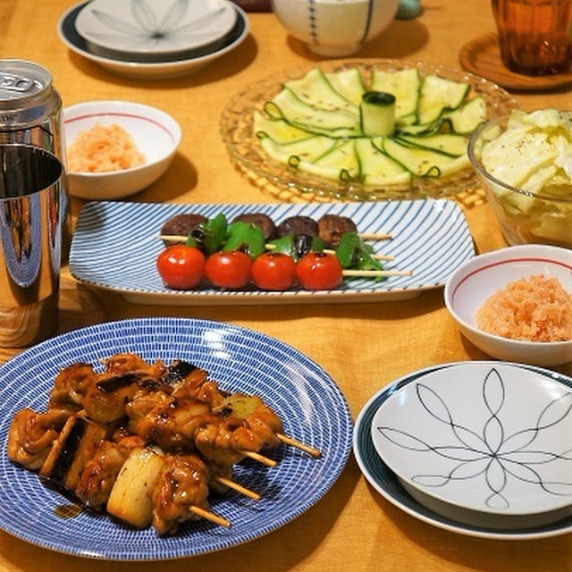 フライパンで簡単焼き鳥