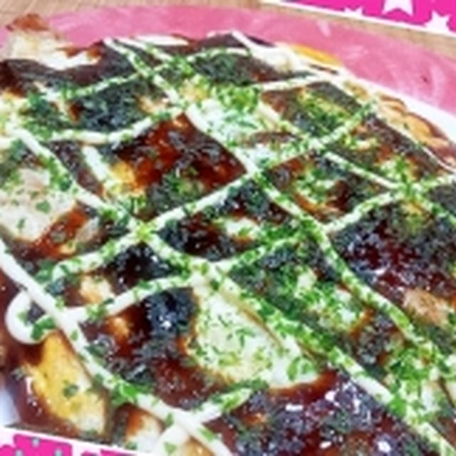 レンコンのもちもちお好み焼き