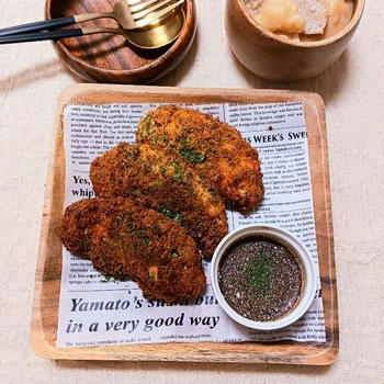 青のりの風味が食欲をそそる鶏ササミフライ