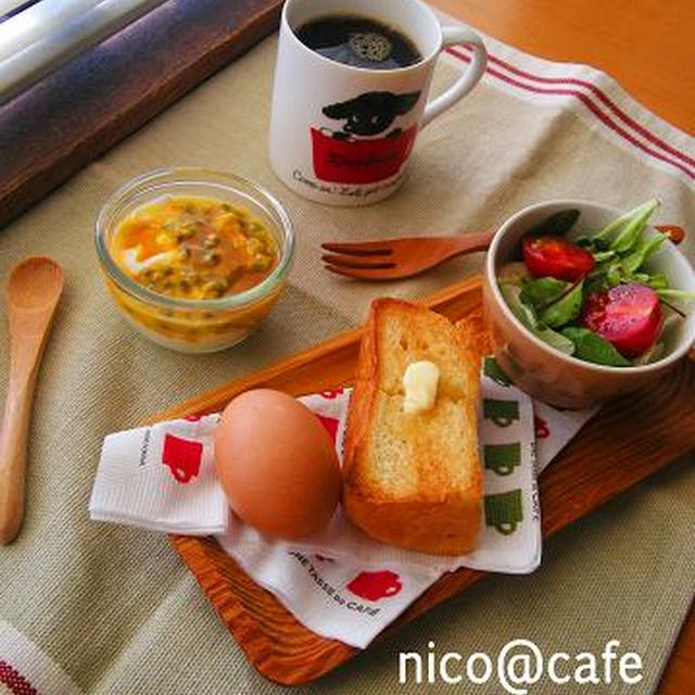 nico@cafe本日のモーニングセット☆