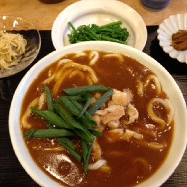 甘ぎつねカレーうどん