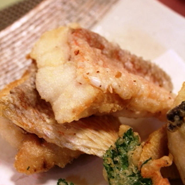 ウロコも食べる「甘鯛のうろこ揚げ」～Fromボナペティ～