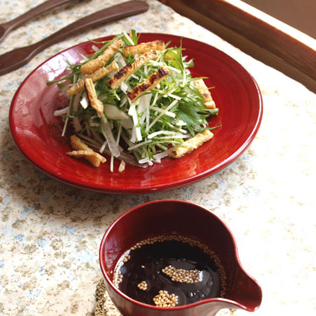 簡単ドレシング！！ぽん酢＋ごま油で和風ドレシング