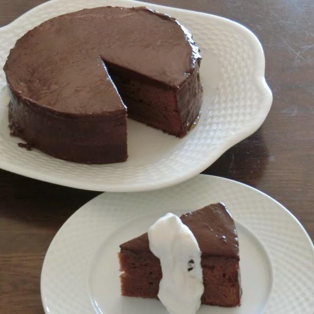 ザッハトルテ風チョコケーキの作り方