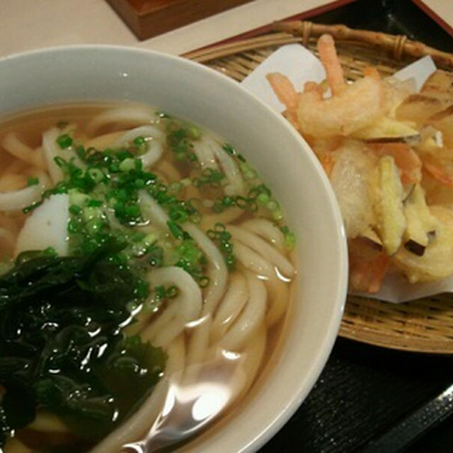 かき揚げうどん