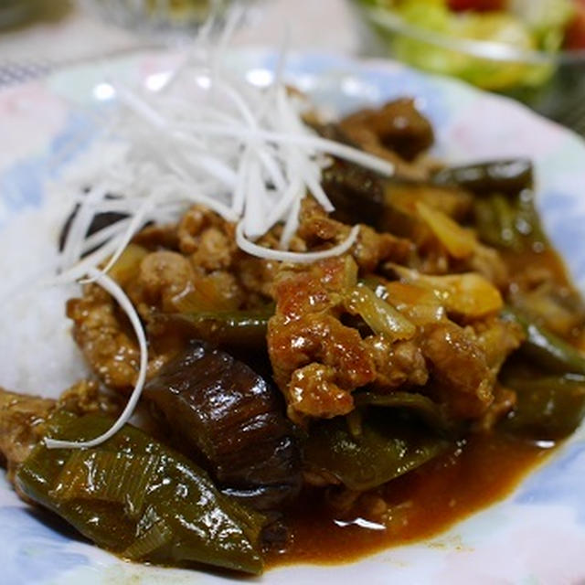 豚肉と夏野菜カレー