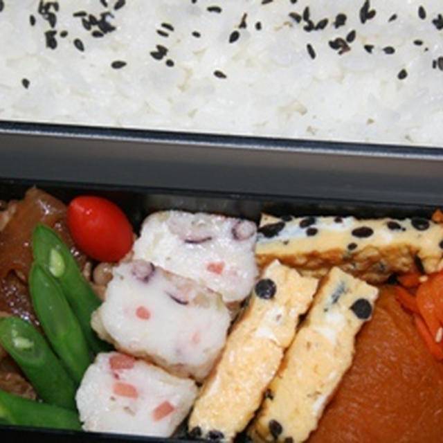 4月16日　　豚肉の甘辛炒め弁当