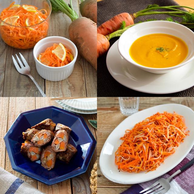 人参の簡単＆消費レシピ10選。サラダ、副菜、炒め物、おかず、スープまで♪【農家のレシピ帳】