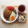 5月5日の朝ごはん。調理時間8分。