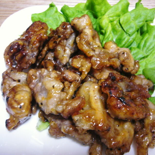 揚げない豚からの甘酢仕立て 青じそ風味