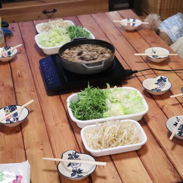 節約鍋をどうしても食べたい！という人たちが集まった宴会。