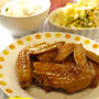 手羽先ともっちり絹揚げの照り焼き
