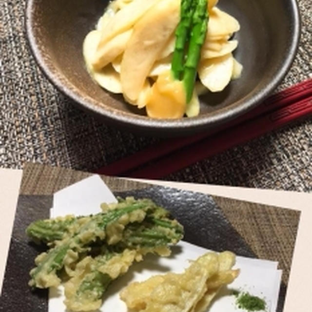 【マコモダケ料理　２種】日本で初めて見つけてはじめて料理してみたよ！