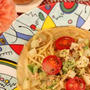 「アボカドとじゃがいもの豆乳パスタ」パパッとランチ♪