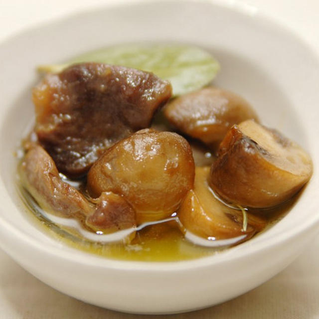 砂肝のオイル煮