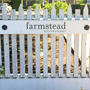 Farmstead at Long Meadow Ranch畑からテーブルへ、というコンセプト。