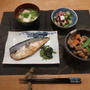 塩鯖と筑前煮の晩ご飯と　メダカの盗難事件( ;∀;)