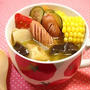 だし要らず☆ツナ缶で夏野菜ごろっとスープ