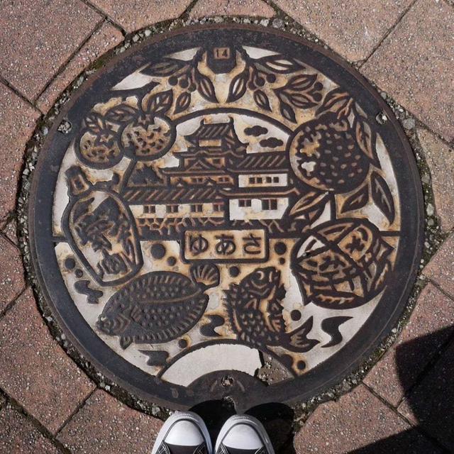 湯浅町でマンホールウォッチング♪#最近撮った写真は