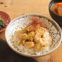 レンチン蒸し鶏の油淋鶏丼など献立♪