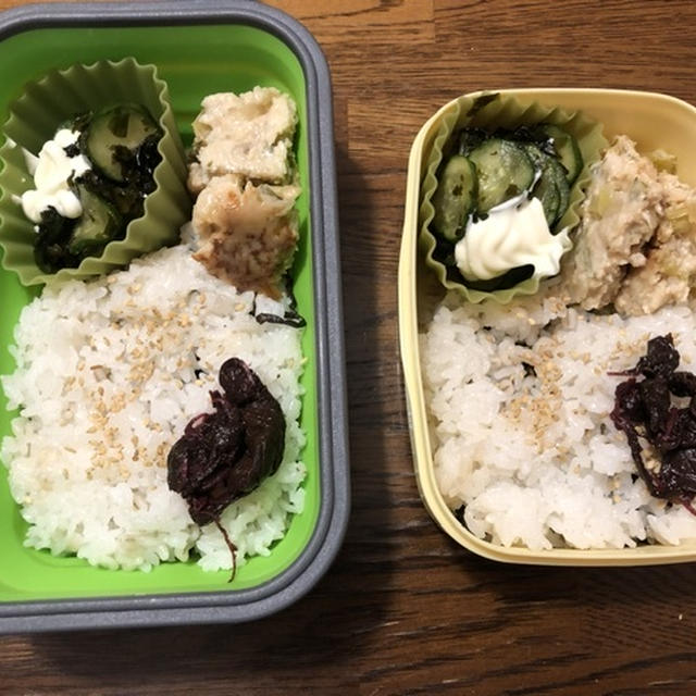 最近のお弁当　　