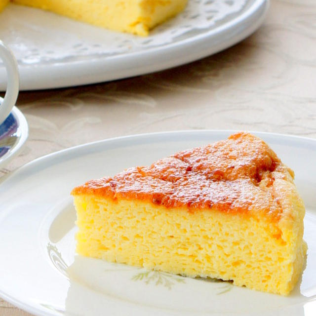 ストウブでスフレタイプのチーズケーキ By Manngoさん レシピブログ 料理ブログのレシピ満載