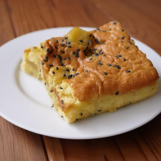 ふんわりさつまいもケーキ