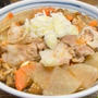 なめこと大根の温かい蕎麦