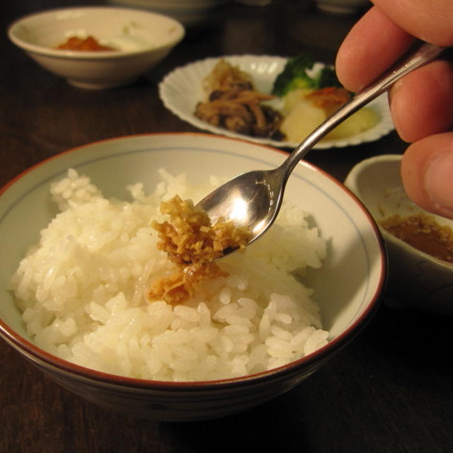 生姜のだし醤油漬け